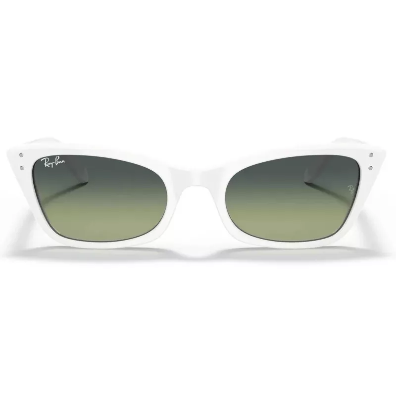 Ray-Ban RB2299975BH52 Lady Burbank Sunglasses, Women's, Acetate Frame, Striped Brown, Square, Gradient Lens, 52/21/145 mm