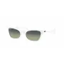 Ray-Ban RB2299975BH52 Lady Burbank Sunglasses, Women's, Acetate Frame, Striped Brown, Square, Gradient Lens, 52/21/145 mm