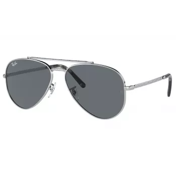Ray-Ban RB3625003R562 New Aviator Sunglasses Unisex Gold Metal Grey Gradient 62mm