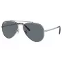Ray-Ban RB3625003R562 New Aviator Sunglasses Unisex Gold Metal Grey Gradient 62mm
