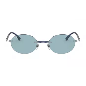 Ray-Ban RB8060-004-80 Unisex Pilot Sunglasses Gunmetal Grey 54mm