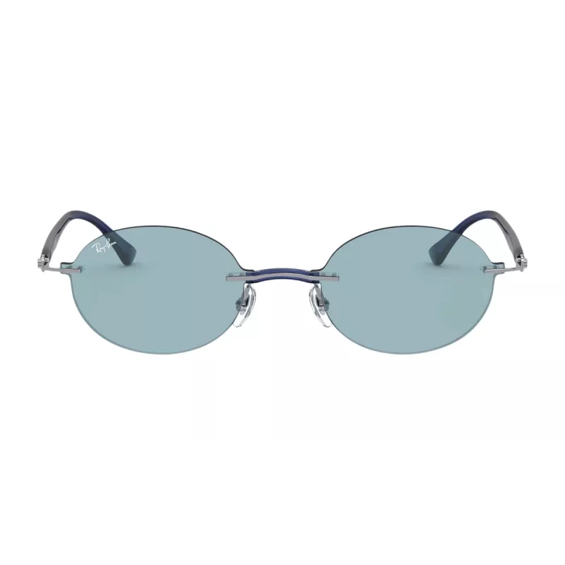 Ray-Ban RB8060-004-80 Unisex Pilot Sunglasses Gunmetal Grey 54mm