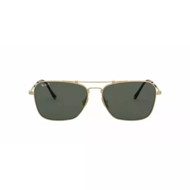 Ray-Ban RB8136M914358 Men's Sunglasses, Matte Black, Square Frame, Grey Lenses, 58/15/140 mm