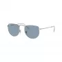 Ray-Ban Reverse RB3958 Sunglasses Unisex 50/20/145 mm Silver Light Blue