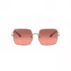 Ray-Ban Square 1971 RB1971 Sunglasses Gold Dark Grey 54mm Unisex