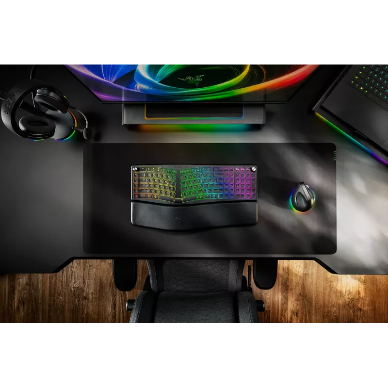 Razer Pro Type Ergo Wireless Keyboard US Layout Bluetooth Scissor-Switch Membrane