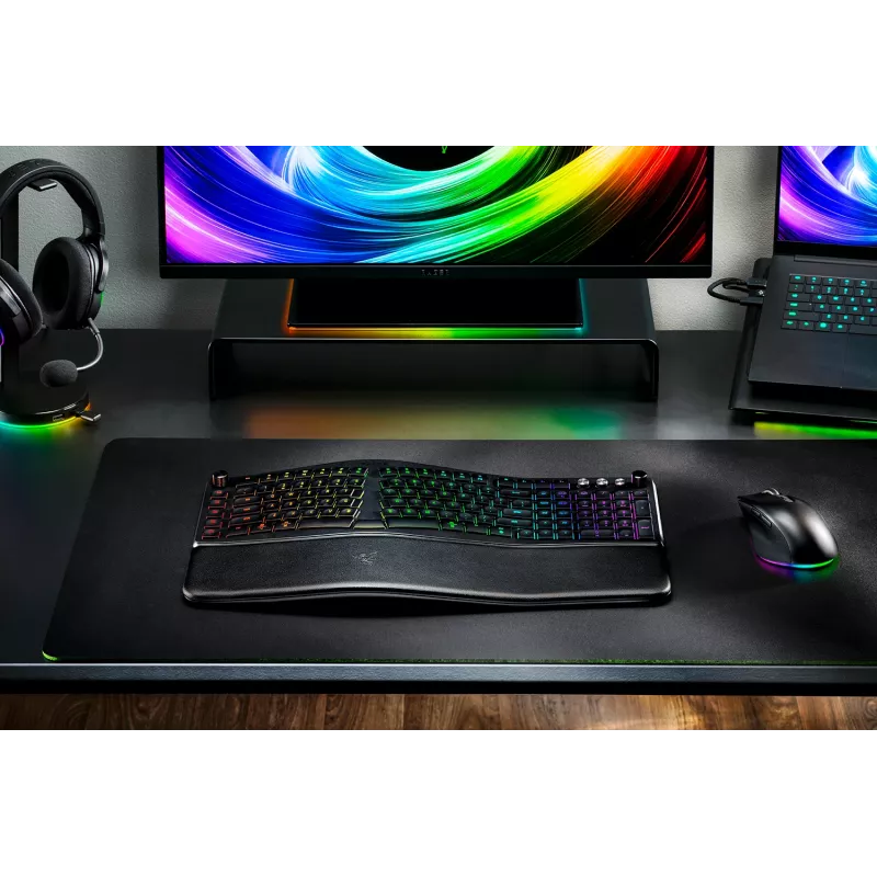 Razer Pro Type Ergo Wireless Keyboard US Layout Bluetooth Scissor-Switch Membrane