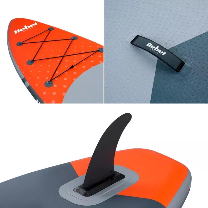 REBEL ACTIVE RBA-4500 Inflatable SUP Board 350 cm Orange