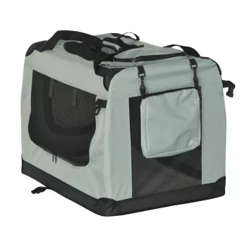 REBEL ANIMALS Transporter Foldable Transport Bag XXL 90x61x65 cm Grey