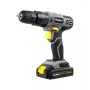 REBEL Cordless Impact Drill Driver 20V 2.0Ah Li-Ion with Charger and Case