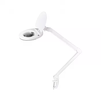 REBEL Inspection Lamp with Magnifier 5D 8W (60 SMD) - White