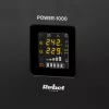 Rebel POWER-1000 Wall-Mounted Emergency Power Supply – Pure Sine Wave Inverter with 12V Charging Function, 230V, 1000VA/700W