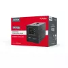 Rebel POWER-1500-LFP4 Emergency Power Supply – Pure Sine Wave Inverter with 12V Charging Function, 230V, 1500VA/1050W