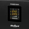 Rebel POWER-800 Wall-Mounted Emergency Power Supply – Pure Sine Wave Inverter with 12V Charging Function, 230V, 800VA/500W