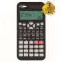 REBELL Scientific Calculator SC2080 – 240 Functions, 2-Line LCD, Battery Powered, Black