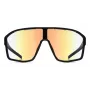 Red Bull SPECT DAFT Sunglasses Shield Rectangle Polarized TR90 Matte Black Smoke