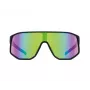 Red Bull Spect Dash Sunglasses - Black/Brown Frame, Blue Mirror Polarized Lenses, CAT3