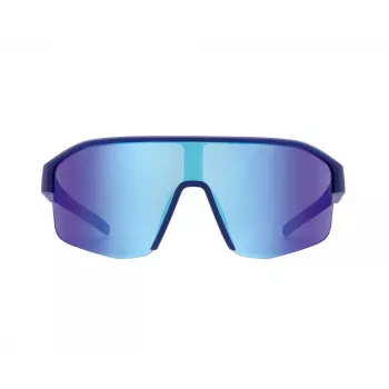 Red Bull Spect Dundee Cycling Sunglasses - Blue Frame, Brown Lens, Blue Mirror, CAT3