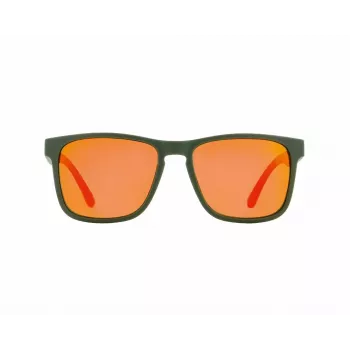 Red Bull Spect Edge Sunglasses - Olive Green/Brown/Red