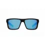 Red Bull Spect Kane Sunglasses - Matte Black / Smoke with Blue Revo Mirror