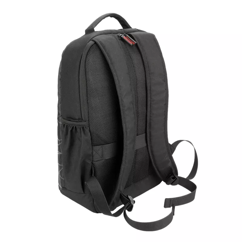 REDRAGON AENEAS 15 Gaming Backpack - Water-Resistant Polyester, Padded 15.6 inch Laptop Compartment, Black with Red Accents