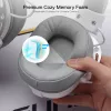 REDRAGON AURORA Over-Ear Gaming Headset - White (50mm Drivers, RGB LED, Detachable Mic)