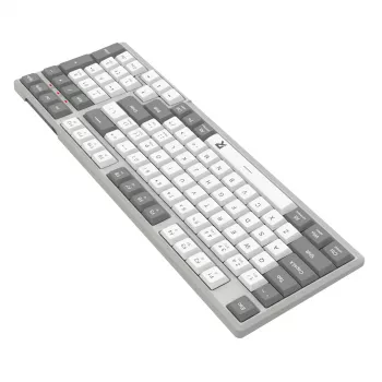 Redragon BK-7113 SCISSOR Full-sized Wired USB Gaming Keyboard - RGB Backlit, Low-Profile Scissor Switches, 104 Keys, Anti-Ghosting, Black