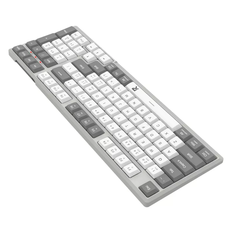 Redragon BK-7113 SCISSOR Full-sized Wired USB Gaming Keyboard - RGB Backlit, Low-Profile Scissor Switches, 104 Keys, Anti-Ghosting, Black