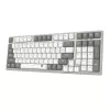 Redragon BK-7113 SCISSOR Full-sized Wired USB Gaming Keyboard - RGB Backlit, Low-Profile Scissor Switches, 104 Keys, Anti-Ghosting, Black