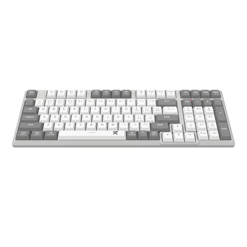 Redragon BK-7113 SCISSOR Full-sized Wired USB Gaming Keyboard - RGB Backlit, Low-Profile Scissor Switches, 104 Keys, Anti-Ghosting, Black