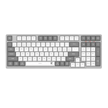 Redragon BK-7113 SCISSOR Full-sized Wired USB Gaming Keyboard - RGB Backlit, Low-Profile Scissor Switches, 104 Keys, Anti-Ghosting, Black