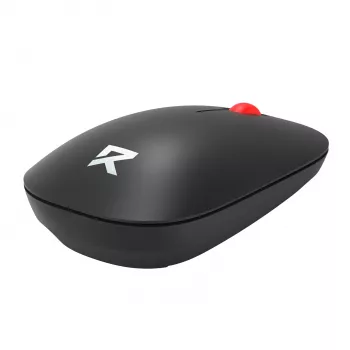 Redragon BM-2944 2.4GHz Wireless Optical Mouse, 4000 DPI, 6 Programmable Buttons, Rechargeable 700mAh Battery, USB-C, Right-Handed, Black