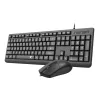 Redragon BS-7543 wired keyboard and mouse combo, black