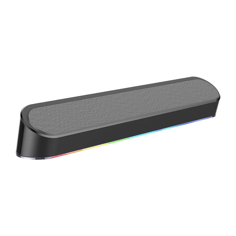 Redragon GS560 Adiemus 2.0 RGB USB/Aux Gaming Soundbar - Black