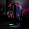 Redragon HA300 Scepter Pro RGB Headset Stand with 4-Port USB 2.0 Hub