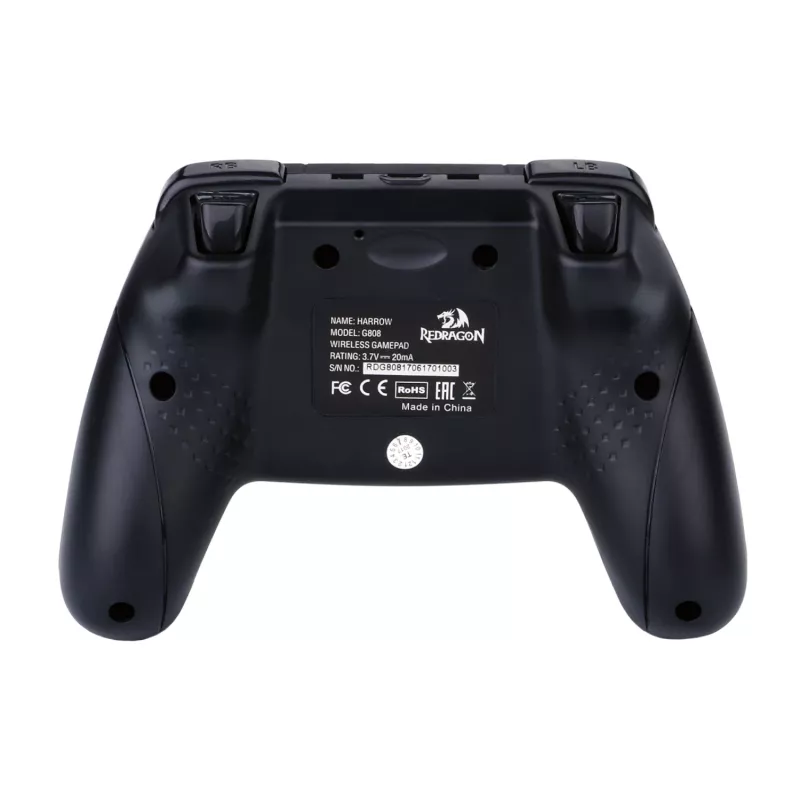 Redragon HARROW Wireless X/D-Input PC Controller - Black