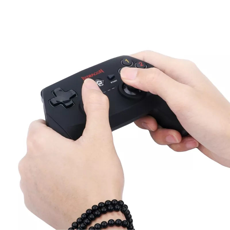 Redragon HARROW Wireless X/D-Input PC Controller - Black