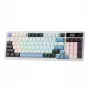 Redragon K719WGB GALATIN RGB PRO Full-Sized Wireless Mechanical Gaming Keyboard - White