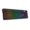 Redragon K762 TERRAFLARE PRO RGB Wireless Gasket Gaming Keyboard - 75% 82 Keys, Tri-Mode, Hot-Swappable, Double-Shot PBT, Black