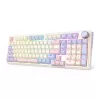 Redragon K768VI-WL Tri-Mode RGB Mechanical Gaming Keyboard – 100 Keys Hot-Swappable (Black)