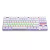 REDRAGON KUMARA Mechanical 87 Key RGB Backlit Gaming Keyboard - White