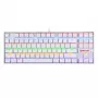 REDRAGON KUMARA Mechanical 87 Key RGB Backlit Gaming Keyboard - White