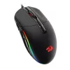 Redragon M719 INVADER RGB 10000 DPI Wired Optical Gaming Mouse - Black