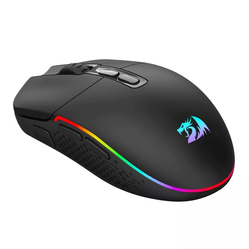 Redragon M719 Pro INVADER 10000DPI 2.4GHz Wireless Gaming Mouse - Black