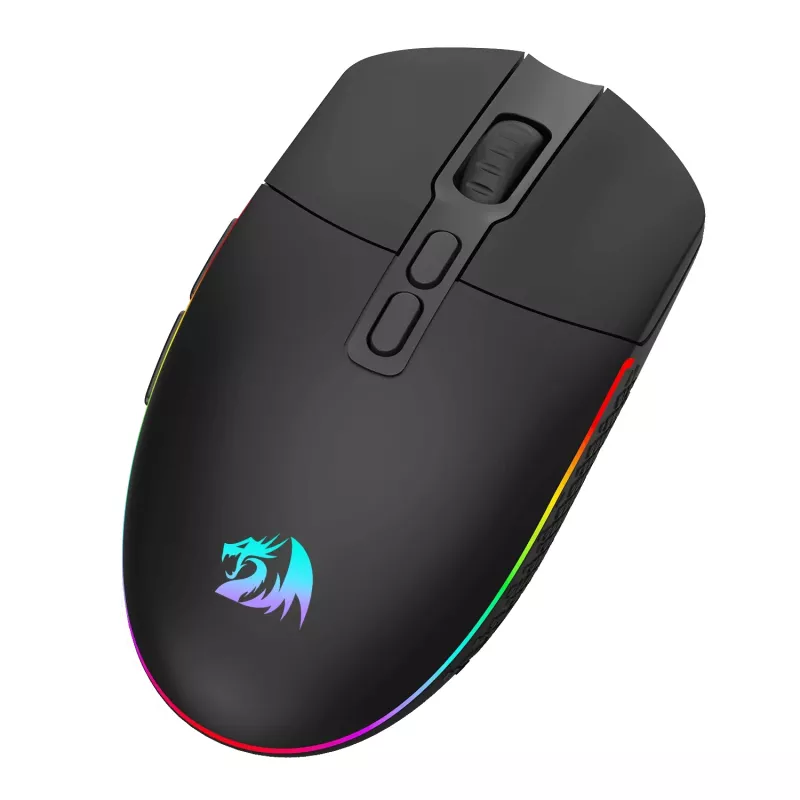 Redragon M719 Pro INVADER 10000DPI 2.4GHz Wireless Gaming Mouse - Black