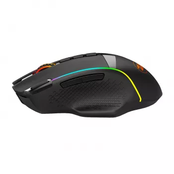 Redragon M991 RGB PRO ENLIGHTENMENT 26000 DPI Tri-Mode Wireless Gaming Mouse - Black