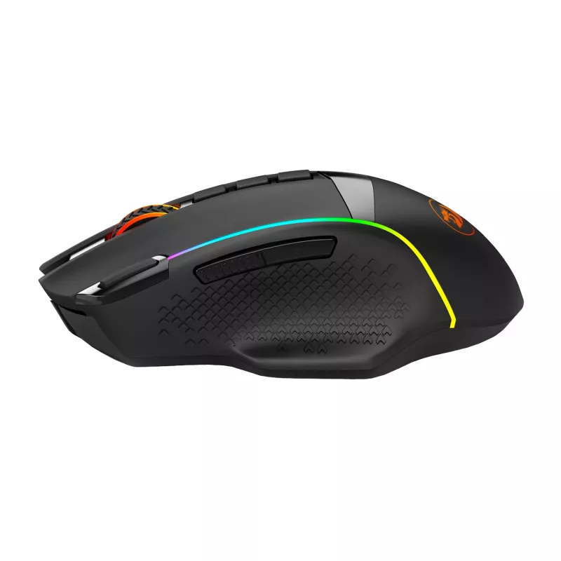Redragon M991 RGB PRO ENLIGHTENMENT 26000 DPI Tri-Mode Wireless Gaming Mouse - Black