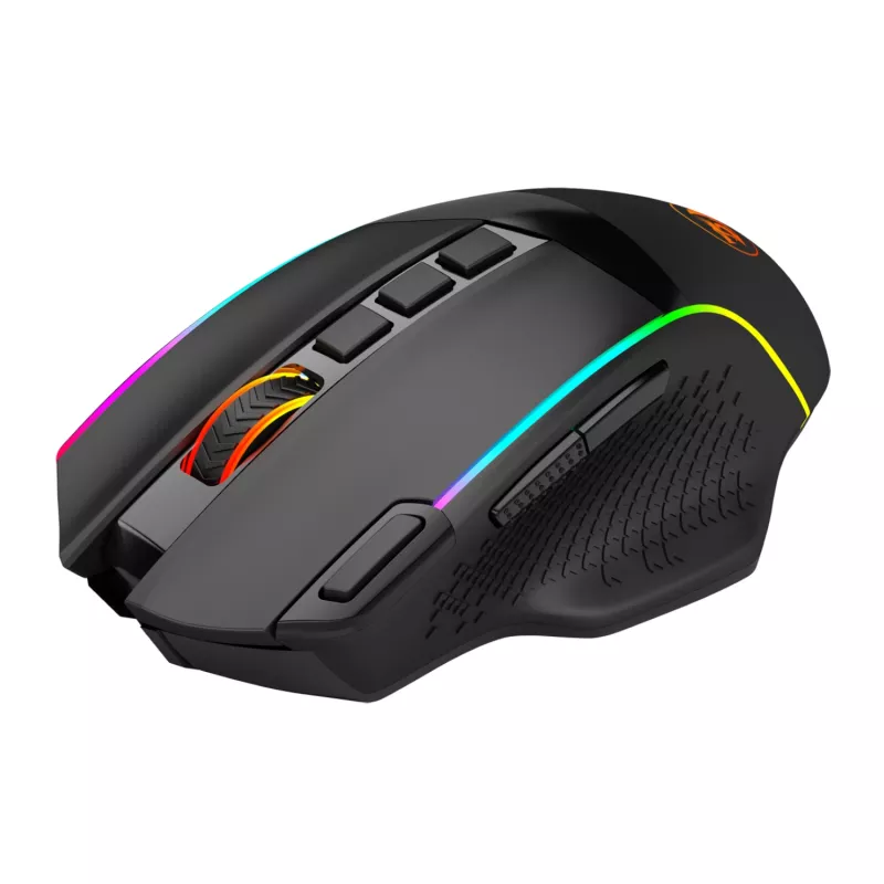 Redragon M991 RGB PRO ENLIGHTENMENT 26000 DPI Tri-Mode Wireless Gaming Mouse - Black