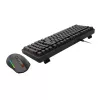 Redragon S162 RGB 3-Mode Wireless Mechanical Gaming Keyboard and Mouse Combo - Black
