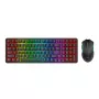 Redragon S162 RGB 3-Mode Wireless Mechanical Gaming Keyboard and Mouse Combo - Black